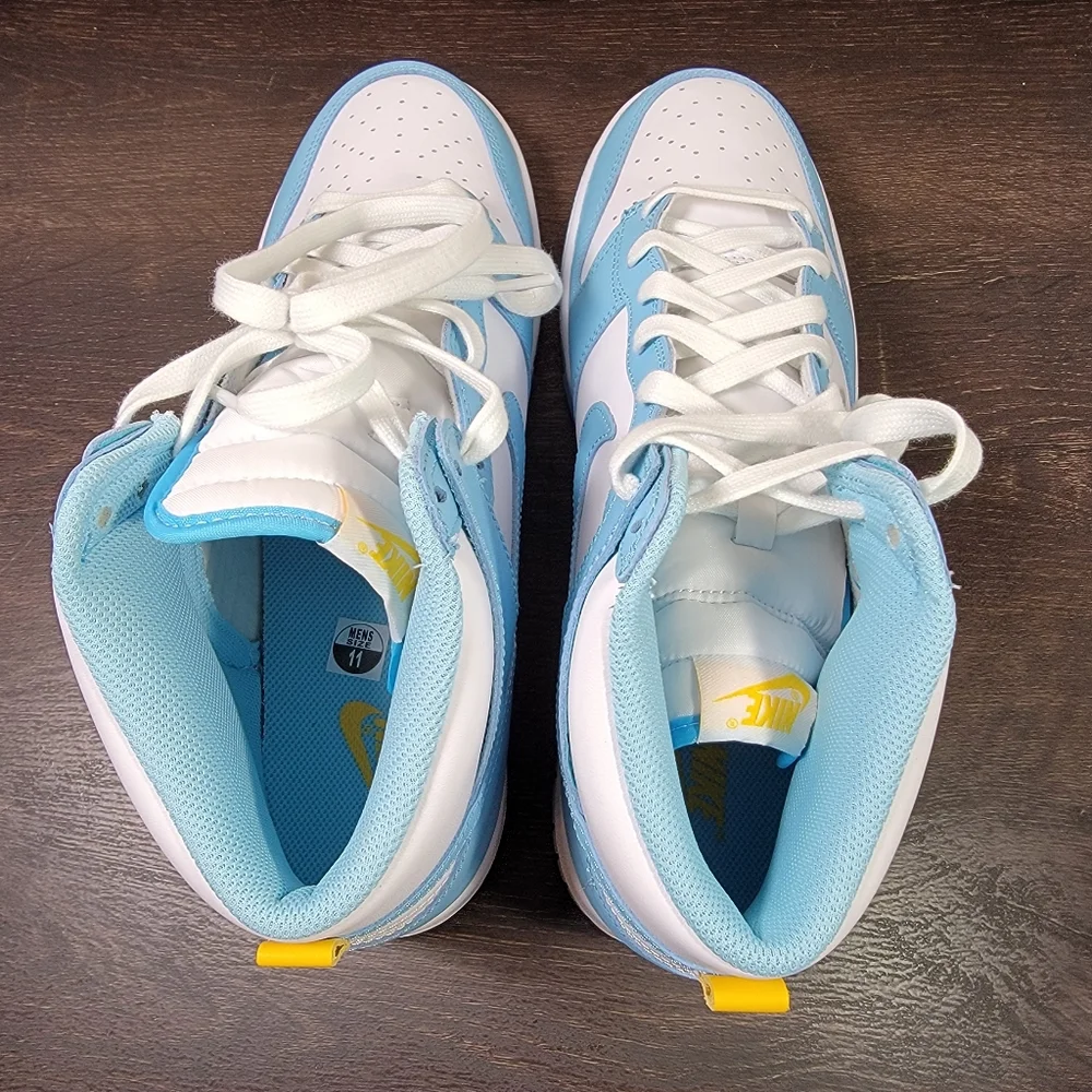 BRAND NEW Nike Dunk High 'Blue Chill' Men's Size 11.0 - Picture 6 of 7